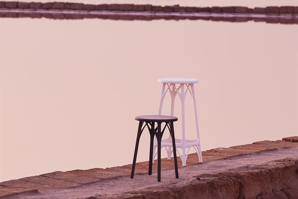 A.I. Stool (Set of 2) Ottomans + Stools Kartell