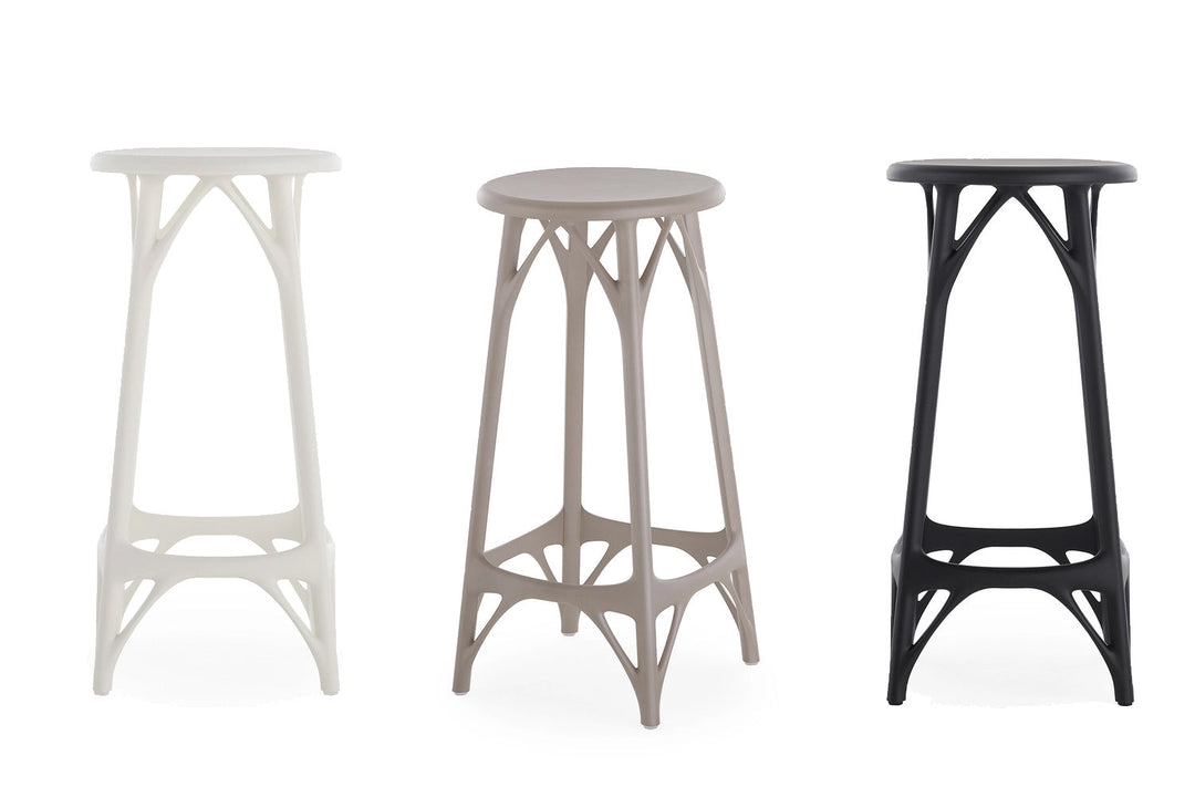 A.I. Stool (Set of 2) Ottomans + Stools Kartell