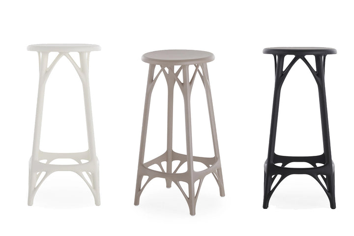 A.I. Stool (Set of 2) Ottomans + Stools Kartell