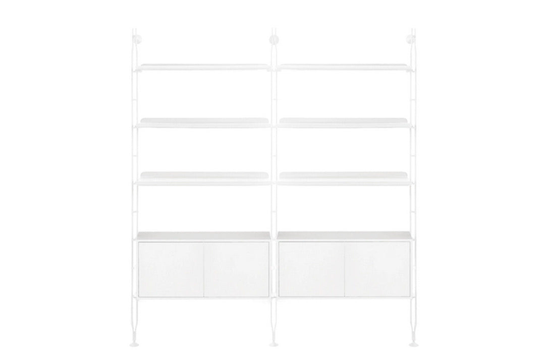 Adam Wood Shelving Unit Bookcases Kartell