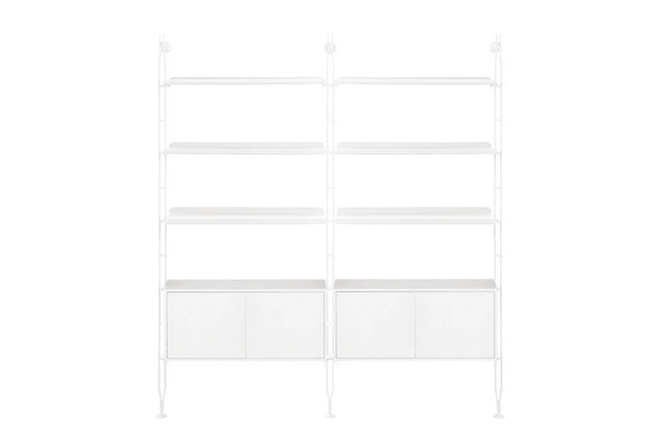 Adam Wood Shelving Unit Bookcases Kartell