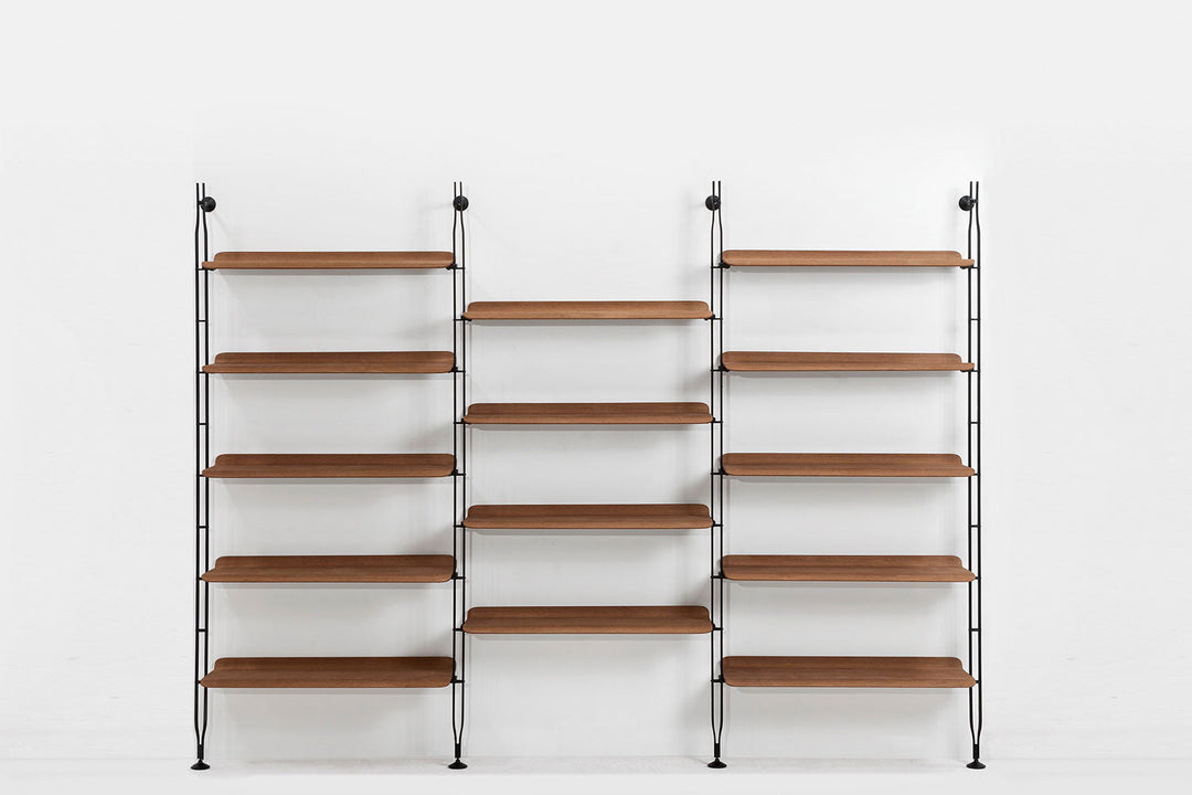 Adam Wood Shelving Unit Bookcases Kartell