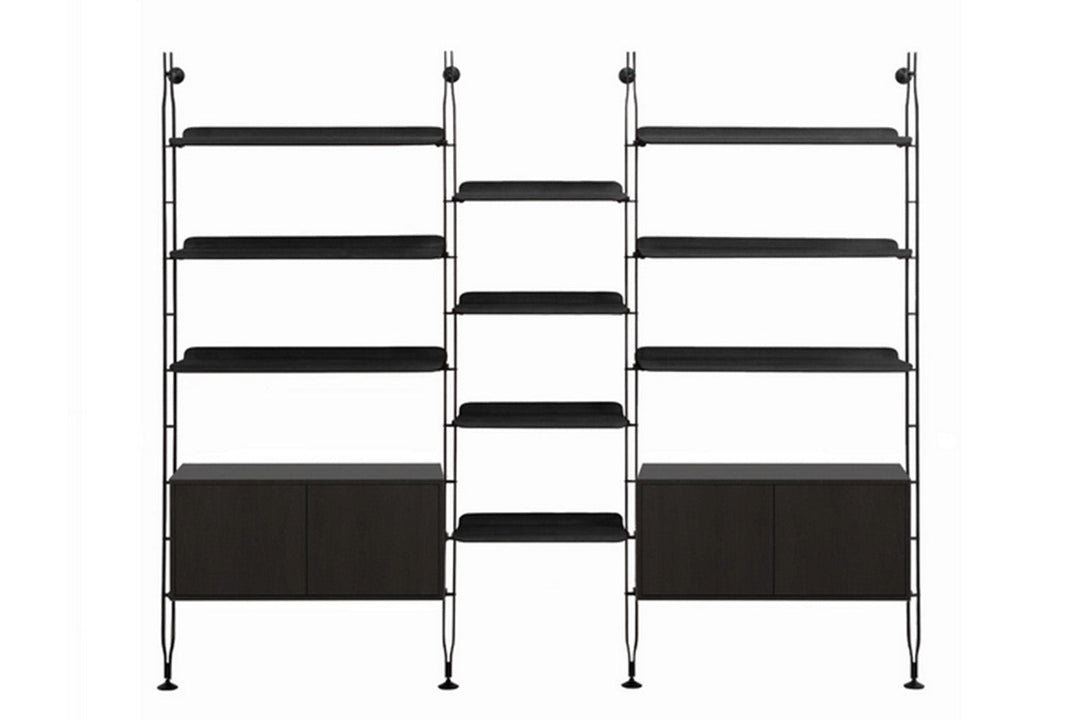Adam Wood Shelving Unit Bookcases Kartell