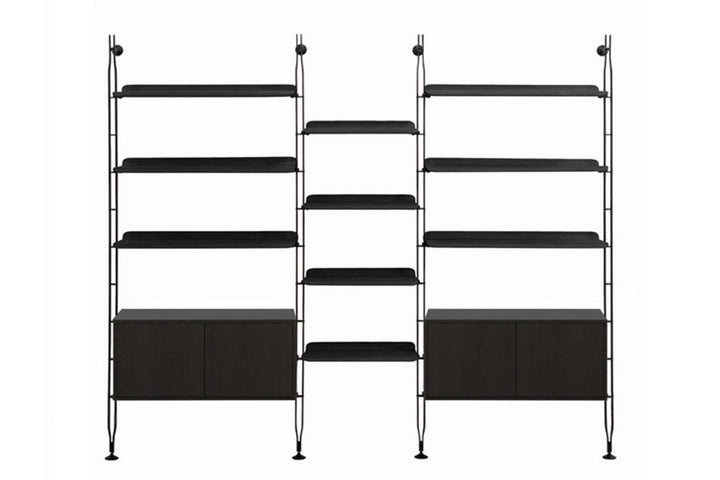 Adam Wood Shelving Unit Bookcases Kartell