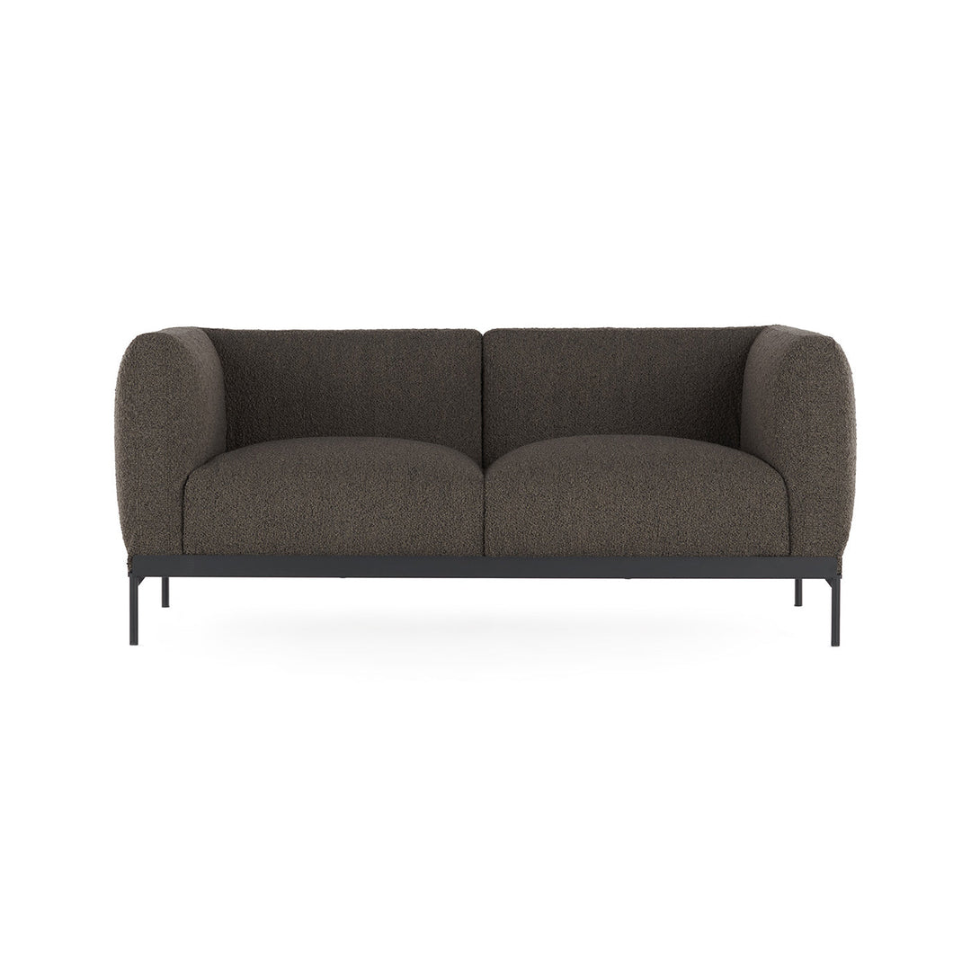 Asia 2-Seater Sofa Sofas Kartell Boucle Grey