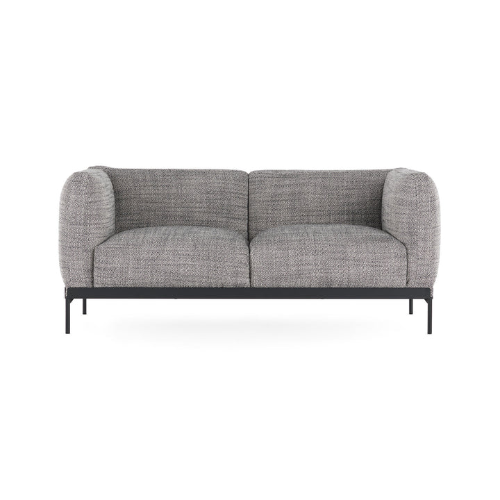 Asia 2-Seater Sofa Sofas Kartell Cotton Structure White / Black