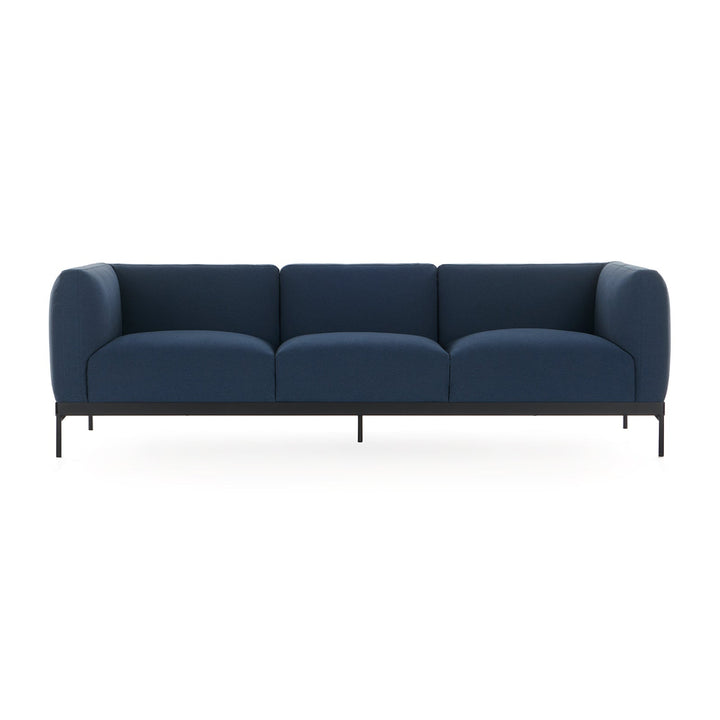 Asia 3-Seater Sofa Sofas Kartell Cotton Plain Blue