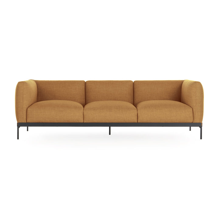 Asia 3-Seater Sofa Sofas Kartell Panamino Ochre