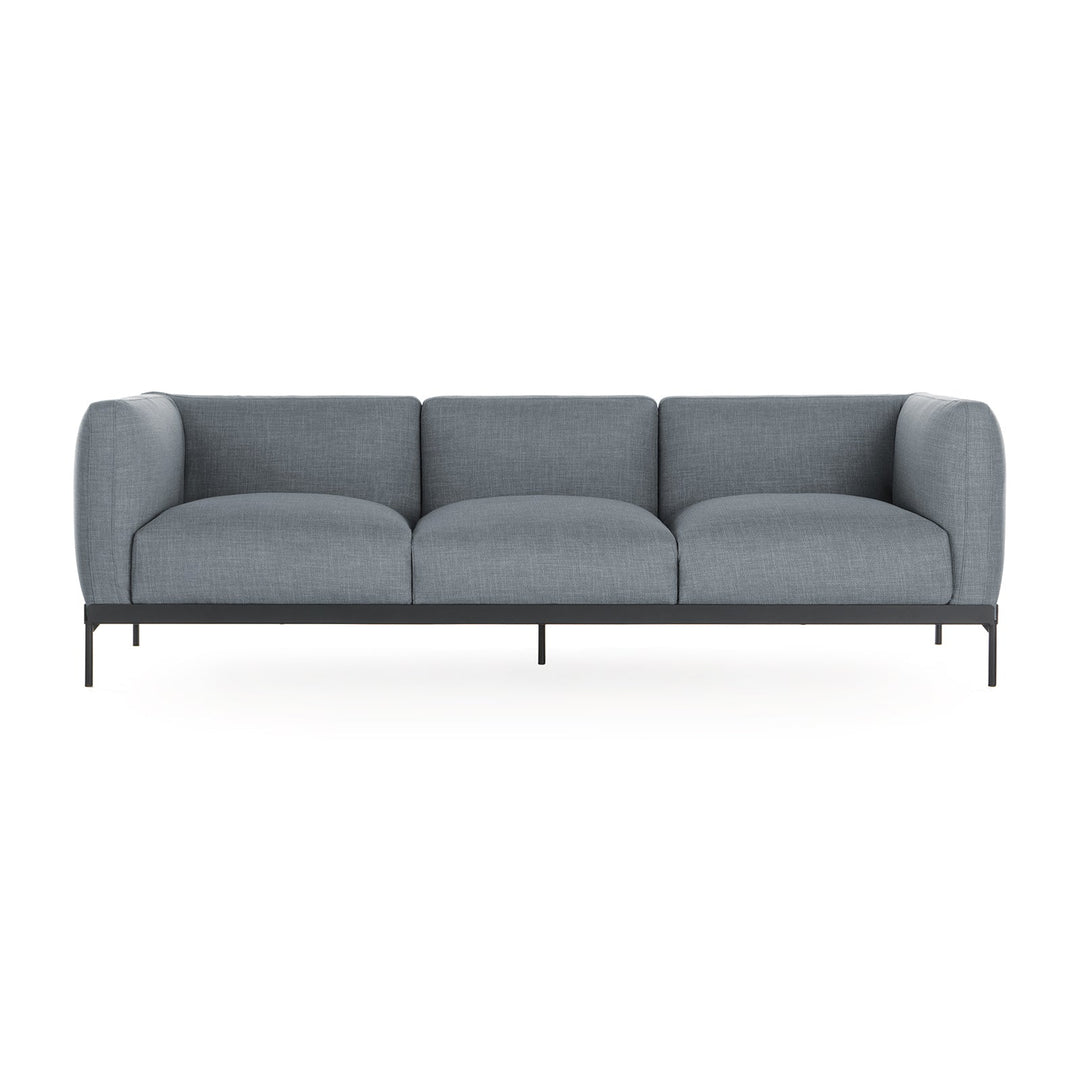 Asia 3-Seater Sofa Sofas Kartell Panamino Sky Blue