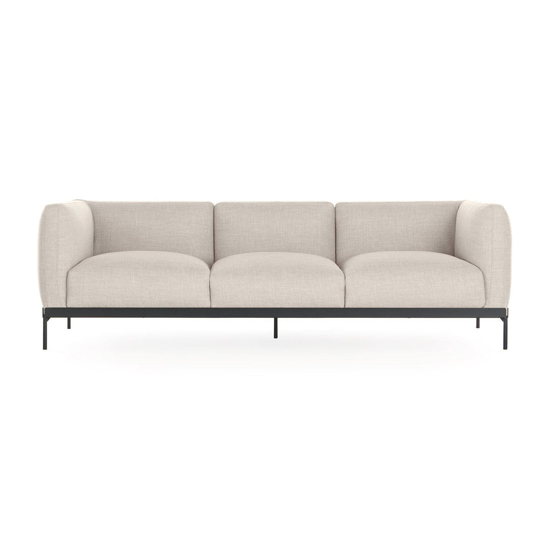 Asia 3-Seater Sofa Sofas Kartell Panamino White