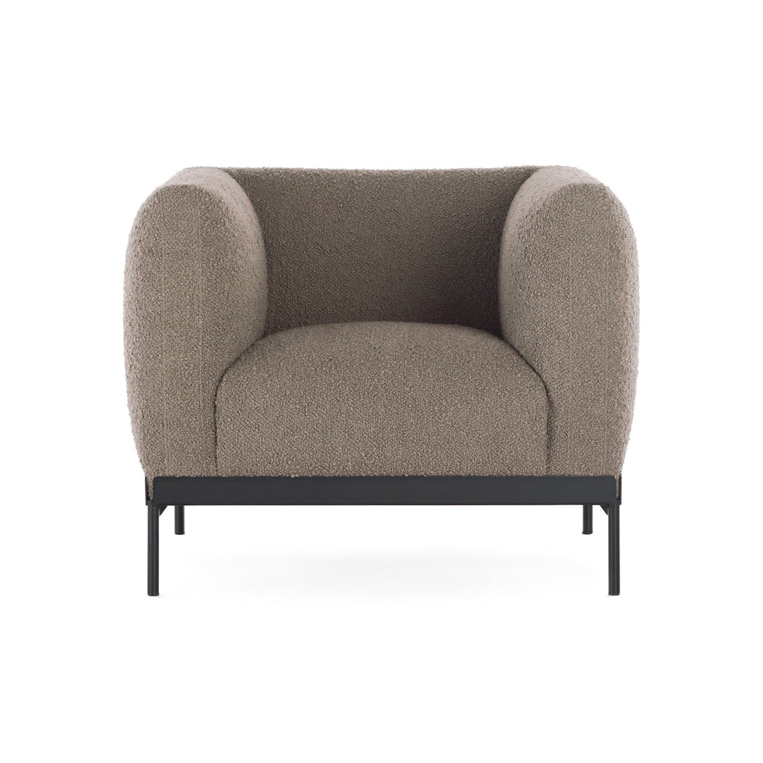 Asia Armchair Chairs Kartell Boucle Beige