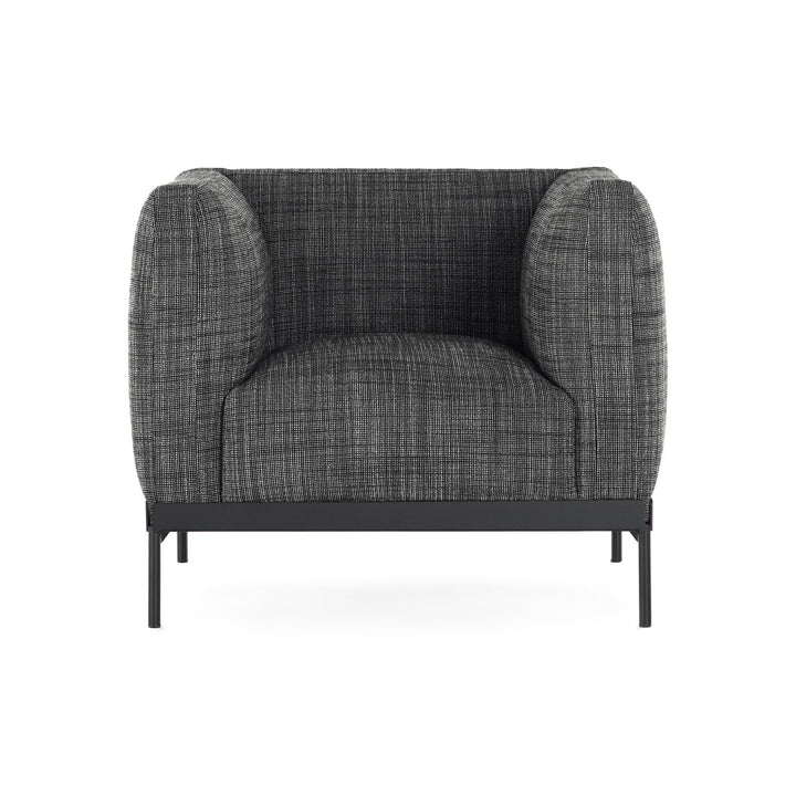 Asia Armchair Chairs Kartell Cotton Structure Black