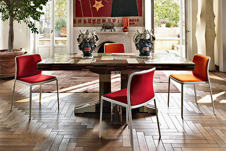 Audrey Soft Fire-Resistant Dining Chair (Set of 2) Dining Chairs Kartell