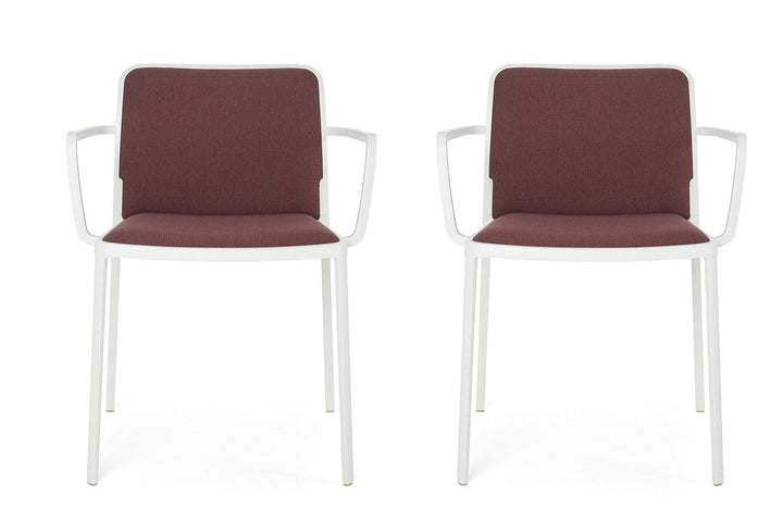 Audrey Soft Fire-Resistant Dining Chair (Set of 2) Dining Chairs Kartell