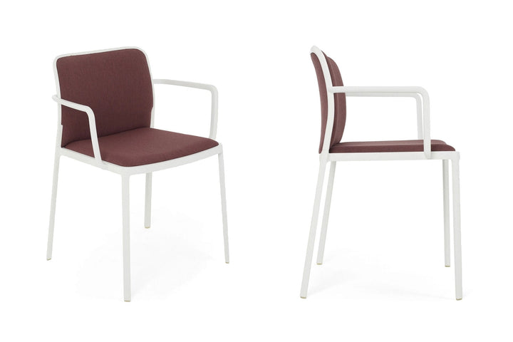 Audrey Soft Fire-Resistant Dining Chair (Set of 2) Dining Chairs Kartell