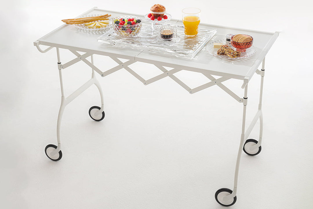 Battista Trolley Quickship Bar Cabinets + Carts Kartell
