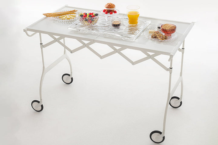 Battista Trolley Quickship Bar Cabinets + Carts Kartell