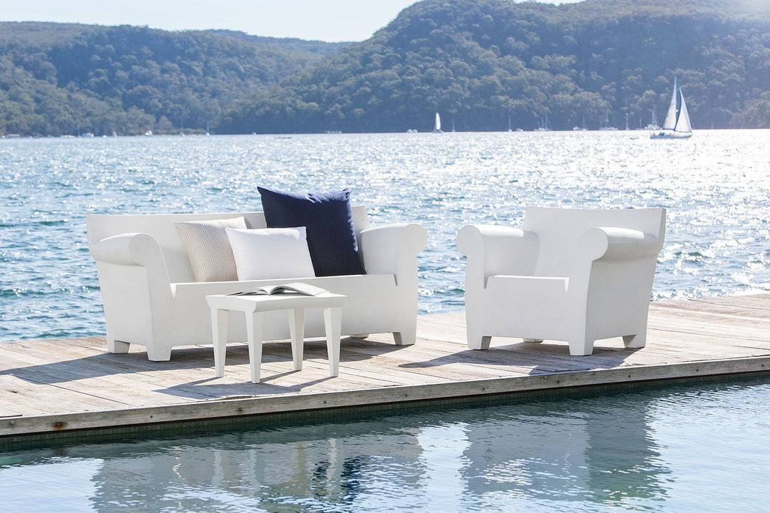 Bubble Club Armchair Quickship Outdoor Chairs Kartell