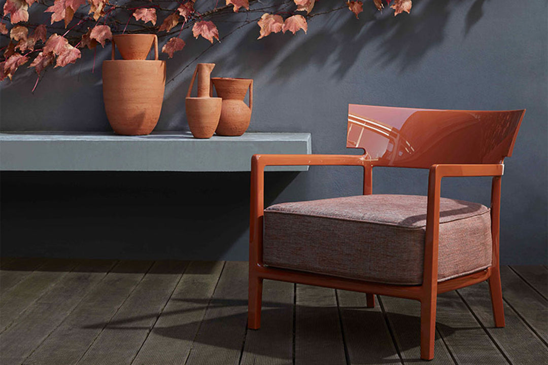 Cara Fire-Resistant Armchair Chairs Kartell