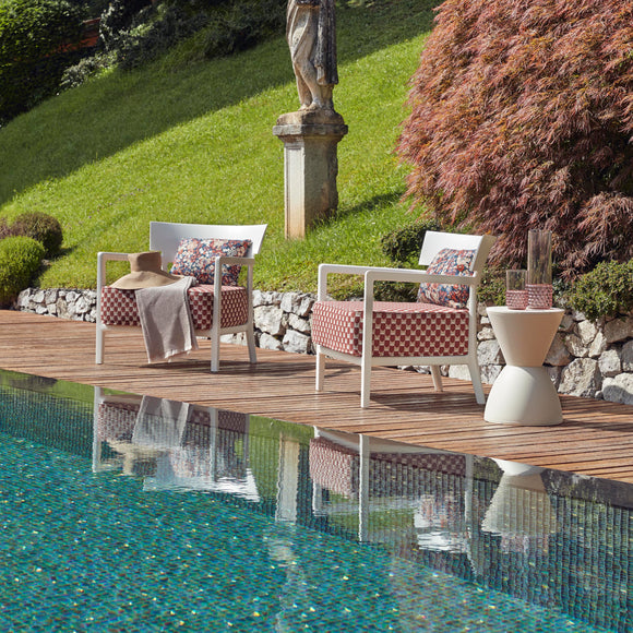 Cara Mat Outdoor Liberty Armchair Outdoor Chairs Kartell