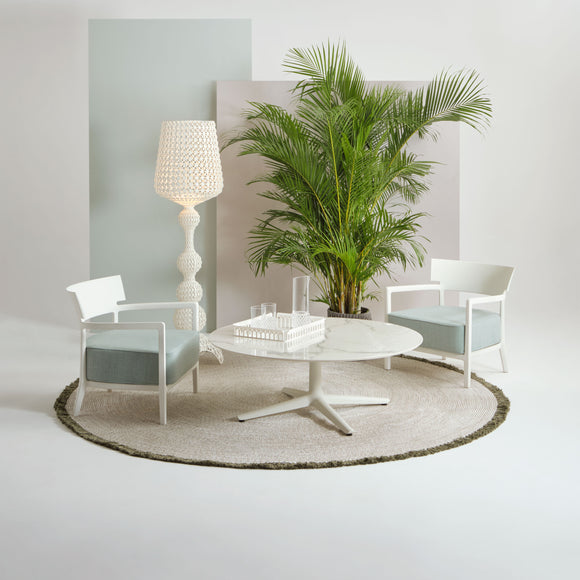 Cara Mat Outdoor Armchair Outdoor Chairs Kartell