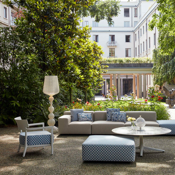 Cara Mat Outdoor Liberty Armchair Outdoor Chairs Kartell