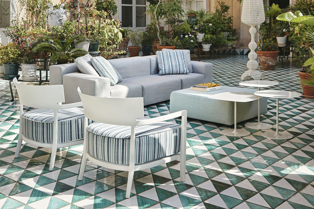 Cara Matte Outdoor Armchair Outdoor Chairs Kartell