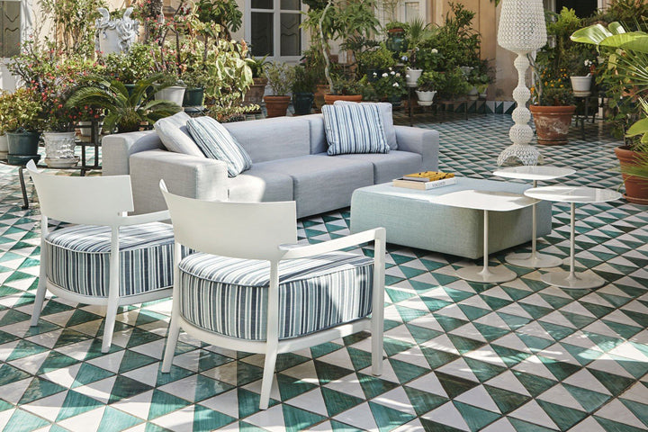 Cara Matte Outdoor Armchair Outdoor Chairs Kartell