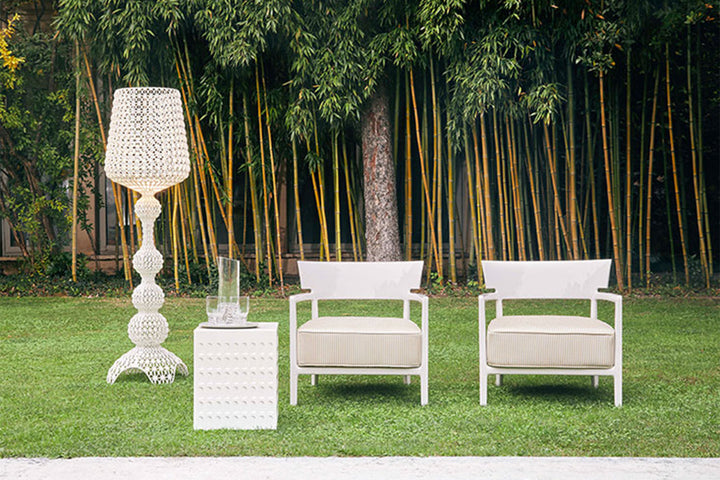 Cara Outdoor Armchair Outdoor Chairs Kartell