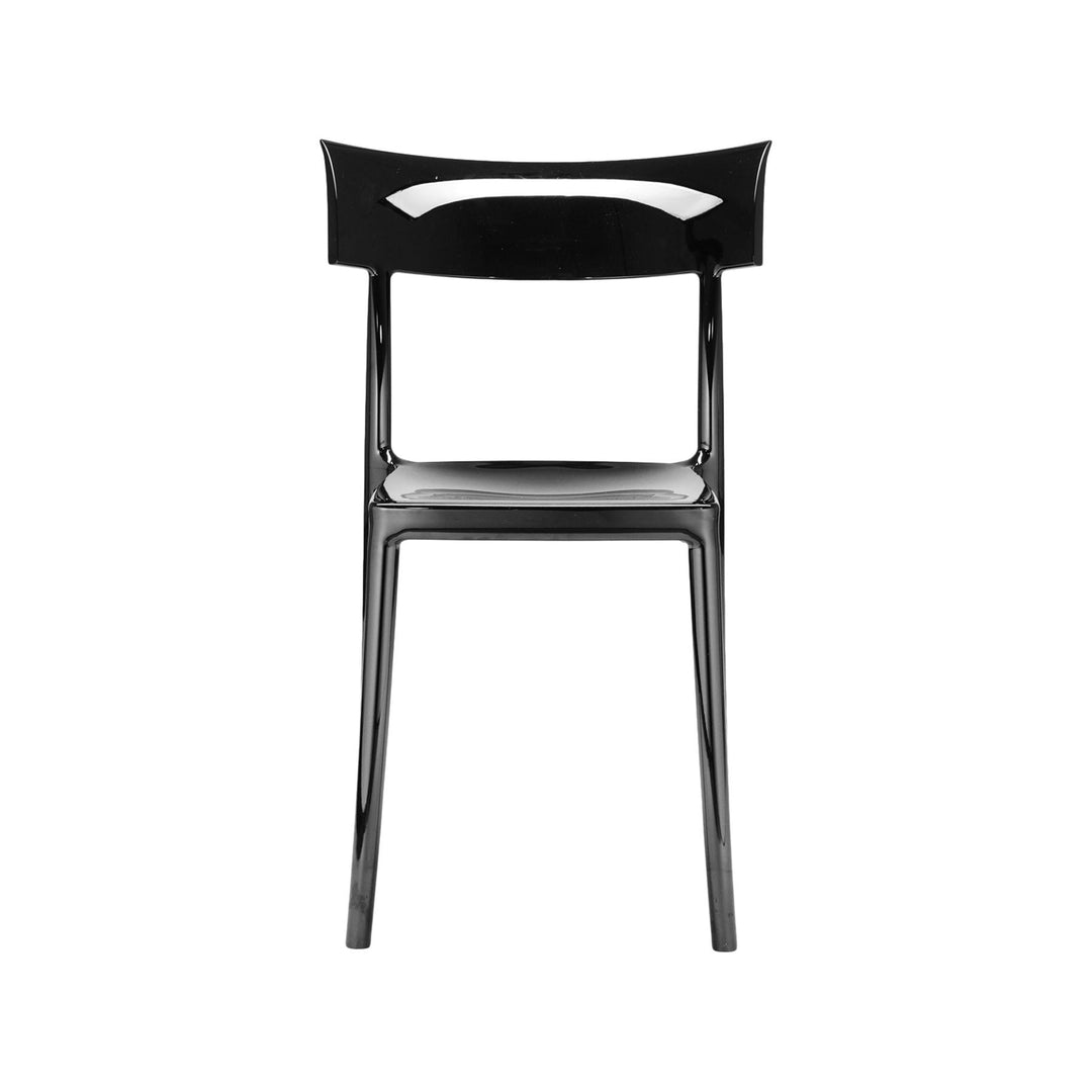 Catwalk Mat Outdoor Stackable Dining Chair (Set of 2) Chairs Kartell Black