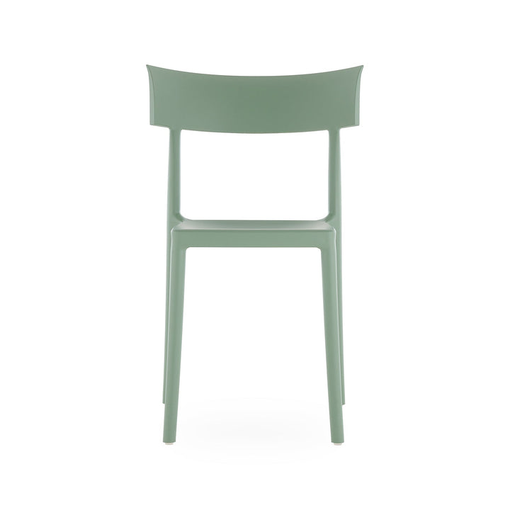 Catwalk Mat Outdoor Stackable Dining Chair (Set of 2) Chairs Kartell Sage Green