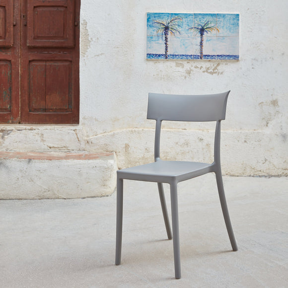 Catwalk Mat Outdoor Stackable Dining Chair (Set of 2) Chairs Kartell