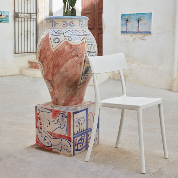 Catwalk Mat Outdoor Stackable Dining Chair (Set of 2) Chairs Kartell