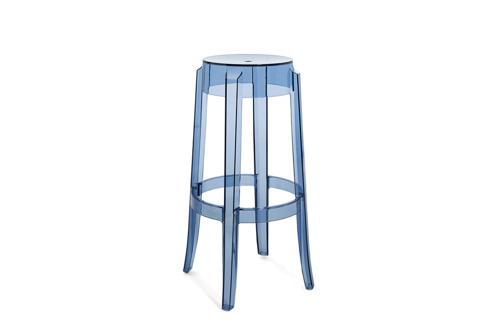 Charles Ghost Stool (Set of 2) Quickship Ottomans + Stools Kartell