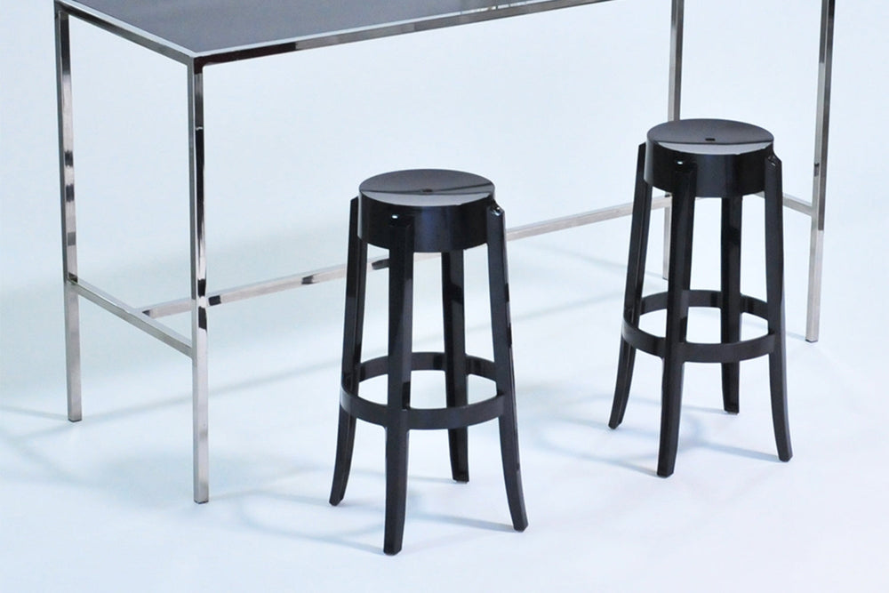 Charles Ghost Stool (Set of 2) Ottomans + Stools Kartell