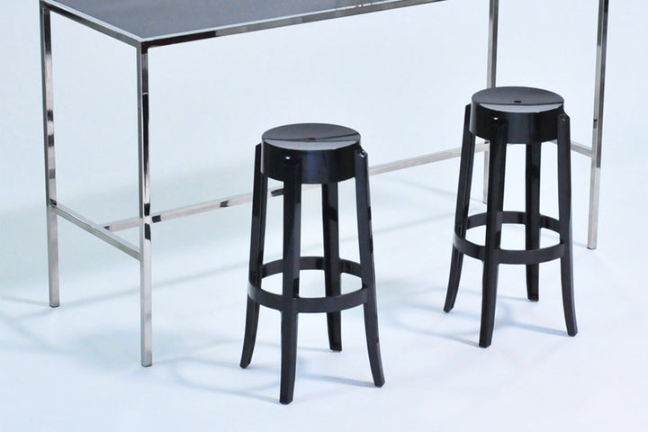 Charles Ghost Stool (Set of 2) Ottomans + Stools Kartell