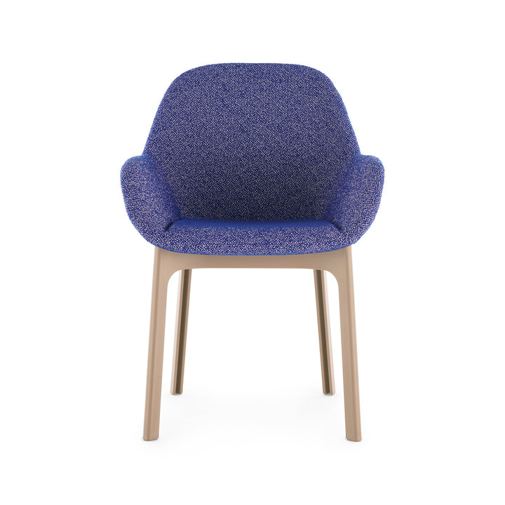 Clap Tissue Shirley Armchair Chairs Kartell Blue-Powder / Powder