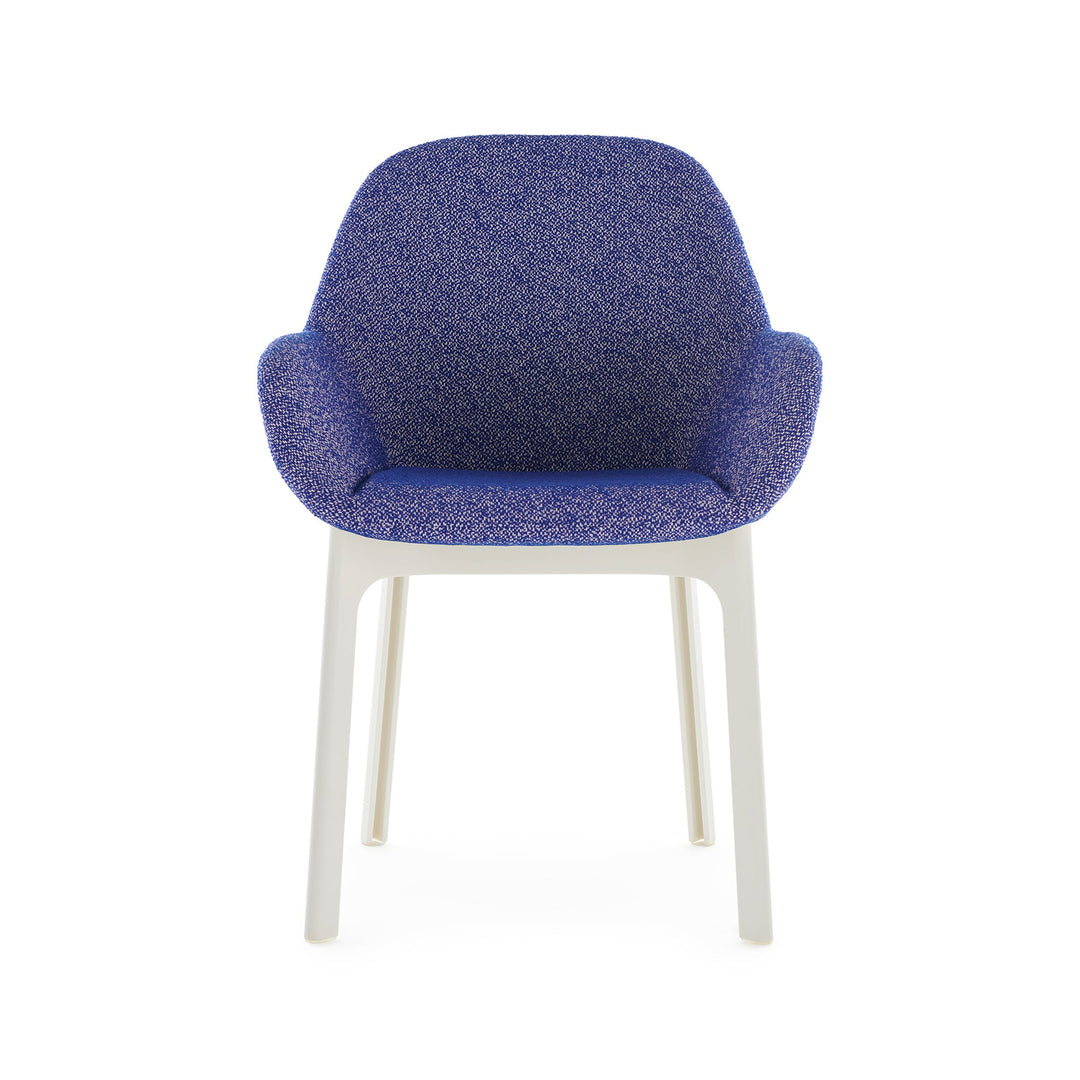 Clap Tissue Shirley Armchair Chairs Kartell Blue-Powder / White