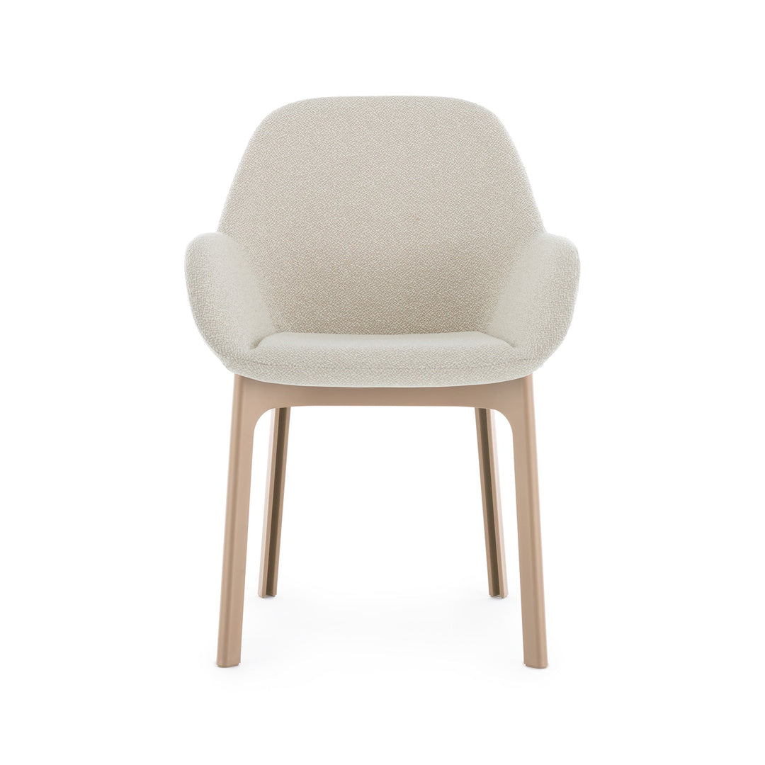 Clap Tissue Shirley Armchair Chairs Kartell White-Beige / Powder