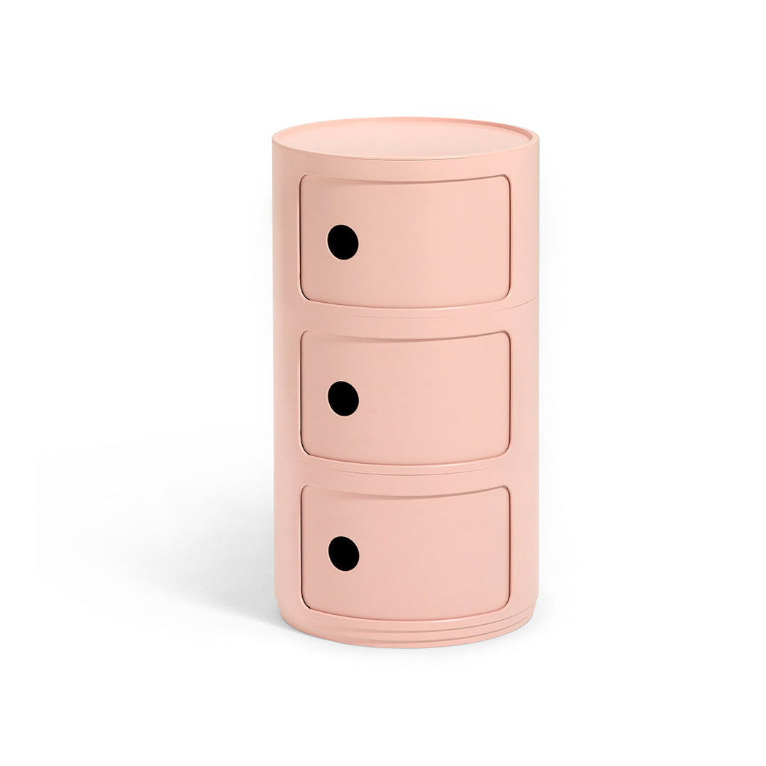 Componibili Bio Storage Accent Tables Kartell Pink