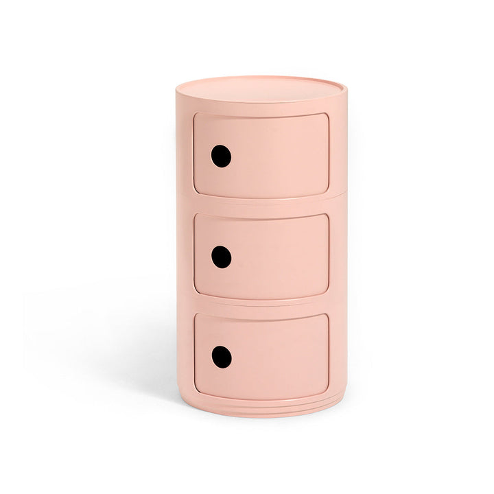 Componibili Bio Storage Accent Tables Kartell Pink