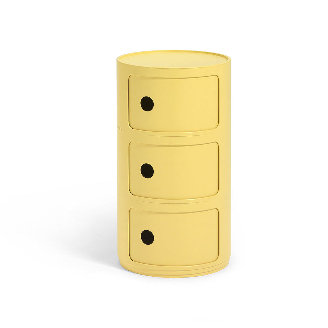 Componibili Bio Storage Accent Tables Kartell Yellow