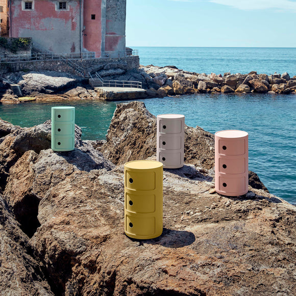 Componibili Bio Storage Accent Tables Kartell