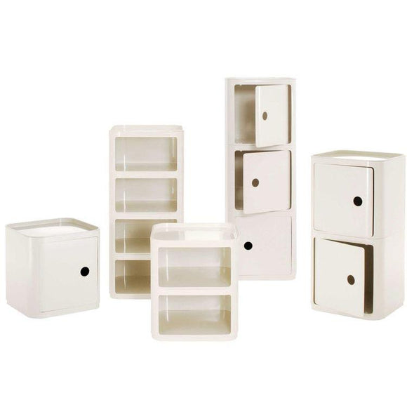 Componibili Square Storage Set Accent Tables Kartell