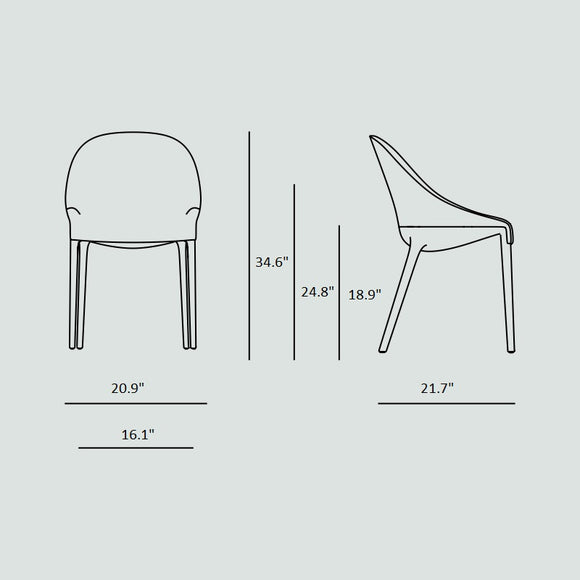 Eleganza Ela Missoni Dining Chair Chairs Kartell