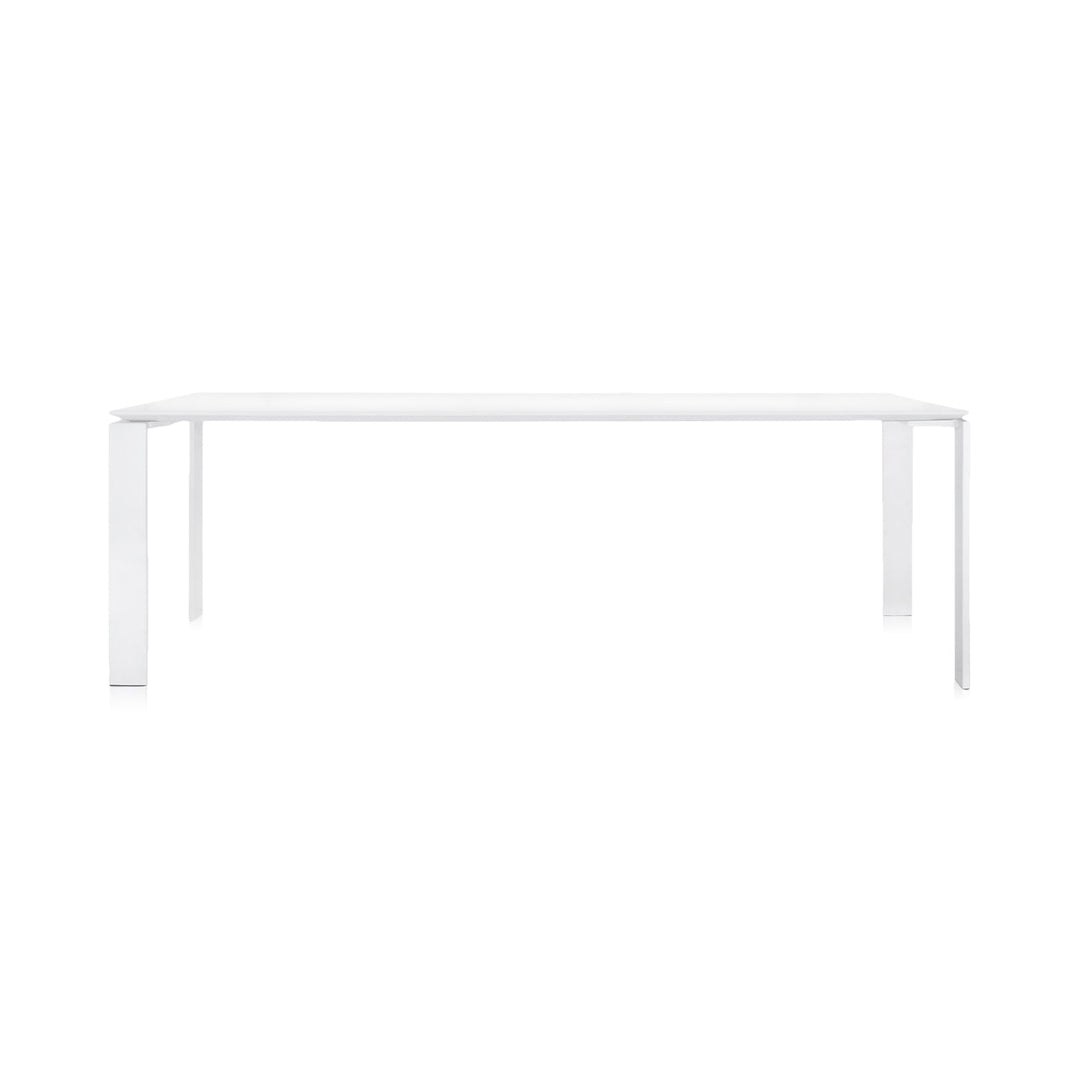 Four Outdoor Dining Table Tables Kartell Large: 87.75 in width