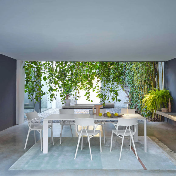 Four Rectangular Soft Touch Table Tables Kartell