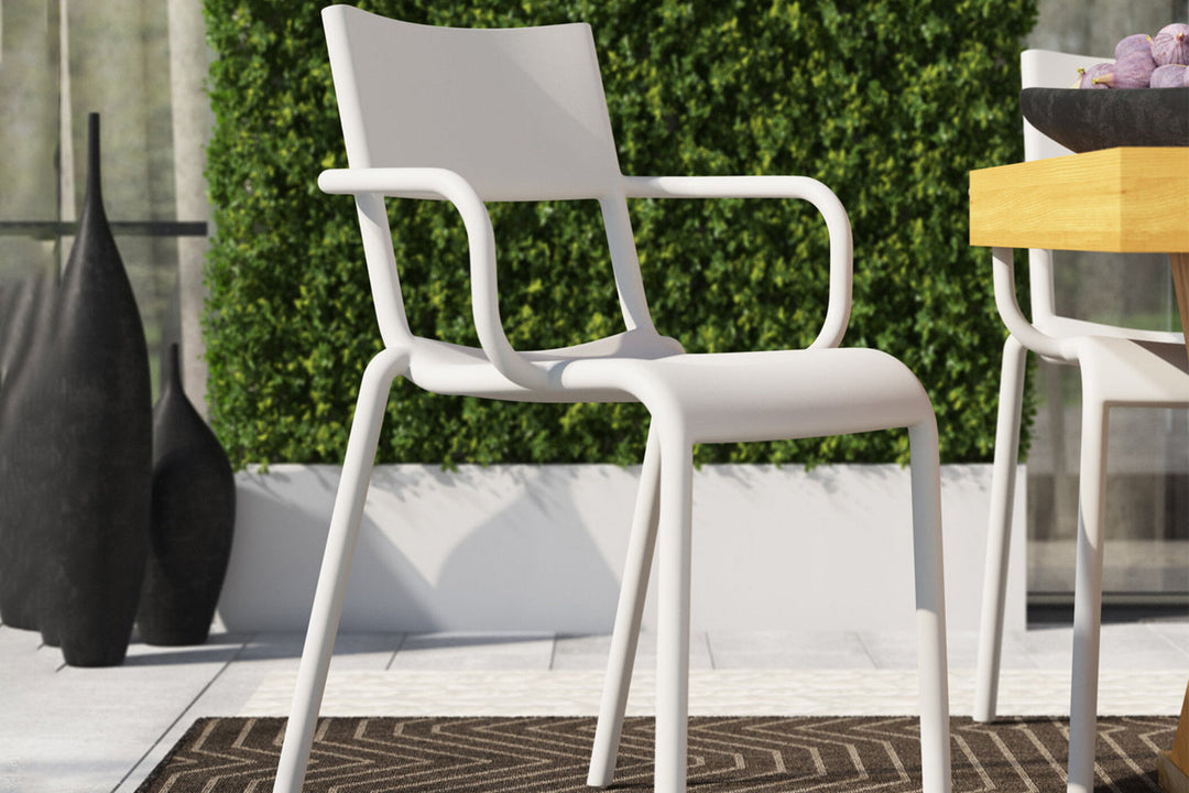 Generic A Dining Chair (Set of 2) Quickship Dining Chairs Kartell