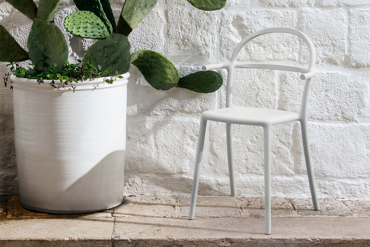 Generic C Dining Chair (Set of 2) Quickship Dining Chairs Kartell