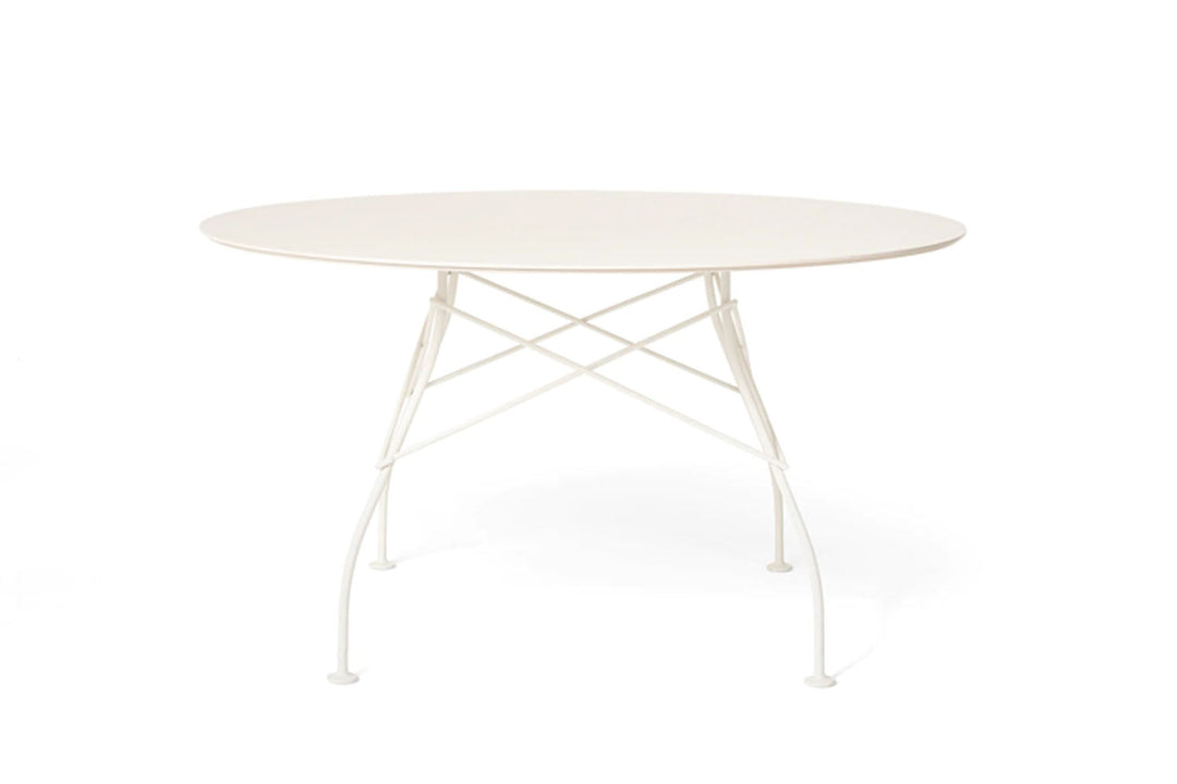 Glossy Outdoor Dining Table Outdoor Dining Tables Kartell